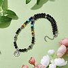 Chakra Gemstone Necklaces NJEW-JN04915-2