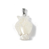 Natural Trochid Shell/Trochus Shell Pendants SSHEL-M021-12-2