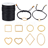   DIY Cord Bracelets Making Kit DIY-PH0006-91-1
