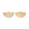 Ion Plating(IP) 304 Stainless Steel Pendants STAS-H168-27G-1