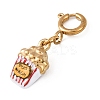 304 Stainless Steel Enamel Pendant Decorations STAS-D205-02B-G-2