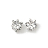 Brass Micro Pave Cubic Zirconia Beads KK-D386-09P-03-1