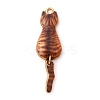 Alloy Enamel Pendant ENAM-CJC0015-13LG-04-1
