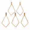 PVD Vacuum Plating 304 Stainless Steel Wire Pendants LS-X-STAS-S103-09G-B-1