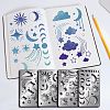 4Pcs 4 Style 304 Stainless Steel Cutting Dies Stencils DIY-FG0002-04-1