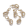 Brass Charms KK-L179-08O-G-1