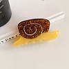 Brown Cellulose Acetate Claw Hair Clips PW-WG36375-03-1
