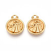 304 Stainless Steel Pendants STAS-N109-148G-03-1