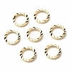 Brass Linking Rings KK-F831-018A-G-RS-1