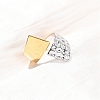 304 Stainless Steel Cuff Open Rings RJEW-P181-01A-3