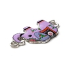 Zinc Alloy Connector Charms FIND-WH0108-91B-4