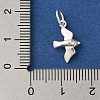 925 Sterling Silver Bird Charms with Jump Rings FIND-U013-03S-3