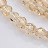 Bicone Glass Beads Strands EGLA-P016-4mm-12-3