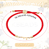 1Pc Adjustable Nylon Cord Slider Bracelets for Women BJEW-LP0001-32F-02-2