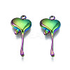 Ion Plating(IP) 304 Stainless Steel Pendants STAS-S119-111-2