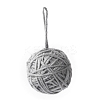 Yarn Knitted Christmas Ball Ornaments LS-AJEW-P106-01B-1