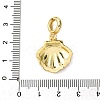 Brass Enamel European Dangle Charms KK-C119-05G-4