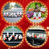 18Pcs 6 Style Rabbit Resin Display Decorations DJEW-CP0001-21-7