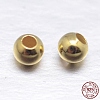 Round 925 Sterling Silver Spacer Beads X-STER-M103-04-2.5mm-G-1