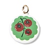Printing 304 Stainless Steel Pendants LS-STAS-K304-12J-G-1
