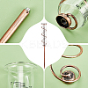 Empty Transparent Glass Test Tube TOOL-WH0146-05-4