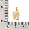 Ion Plating(IP) 304 Stainless Steel Micro Pave Cubic Zirconia Pendants STAS-H228-02G-04-3