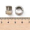 304 Stainless Steel Polishing effect Hoop Earrings EJEW-M001-29B-P-5