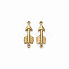 Ion Plating(IP) 304 Stainless Steel Connector Charms X-STAS-N097-099LG-NR-1