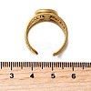 304 Stainless Steel Cuff Ring Components STAS-V012-01A-G-3