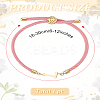 1Pc Adjustable Nylon Cord Slider Bracelets for Women BJEW-LP0001-32L-03-2