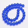 Natural & Dyed Malaysia Jade Bead Strands G-A146-10mm-A21-2