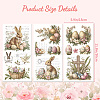3 Sheets 3 Styles PVC Waterproof Decorative Stickers DIY-WH0404-593-7