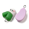 Opaque Resin Imitation Food Pendants CRES-M030-04-2