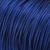 Round Nylon Satin Rattail Cord NWIR-WH0009-15A-10-3