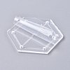 Acrylic Transparent Pressure Plate DIY-WH0158-46B-2