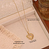 304 Stainless Steel Enamel Pendant Necklaces WG17FE6-05-1