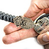 1Pc Tibetan Style Brass Shackle Clasps KK-NB0003-67B-6