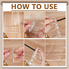 2Pcs 7-Tier Acrylic Display Risers for Jewelry ODIS-UN0001-24B-4