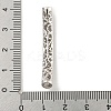 Brass Micro Pave Clear  Cubic Zirconia Beads KK-G493-15P-01-3