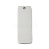 304 Stainless Steel Mirror Polished Finish Stamping Blank Tag Pendants STAS-D365-04P-2