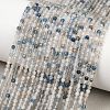 Natural Raindrop Azurite Beads Strands G-P618-2mm-03-1