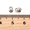 Brass Bead Tips KK-D374-01P-3