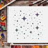 Plastic Reusable Drawing Painting Stencils Templates DIY-WH0172-121-6