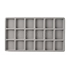Resin Flocking 16 Grids Beading Jewelry Design Beads Storage Tray TOOL-WH0134-69A-3