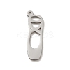 Non-Tarnish 304 Stainless Steel Pendants STAS-O005-16P-1