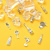 100Pcs 10 Styles Alloy Pendants TIBEP-CJ0002-43-5