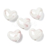 Glazed Porcelain Beads PORC-K003-04D-1