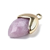 Natural Lepidolite Pendants G-U019-03A-03-2