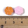 Spray Paint Alloy Beads PALLOY-H145-04-3