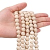 Natural Fossil Beads Strands G-E110-10mm-2-5